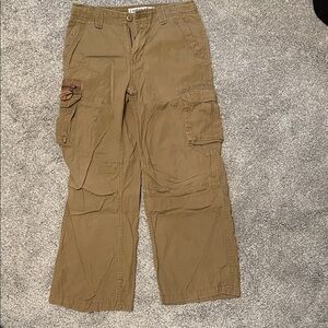 Boys tan cargo pants